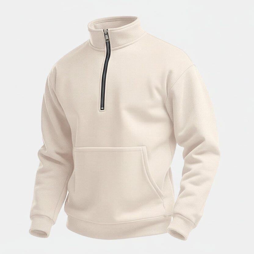 Half Zip Sweater Edelherr Beige S