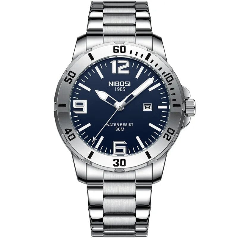 Nibosi Edelherr Blau Silber