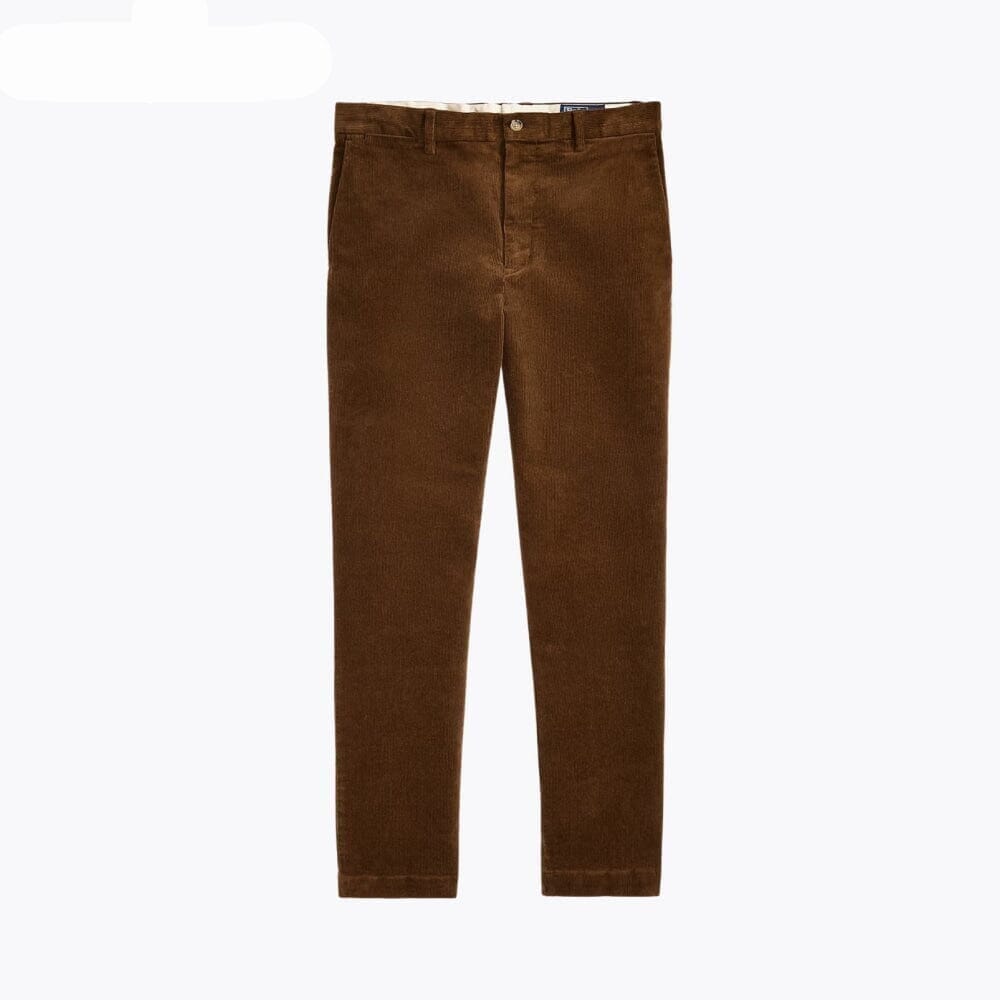 Andover Slim Fit Stretch-Cordhose Edelherr Bräune für moderne Reisende 28 