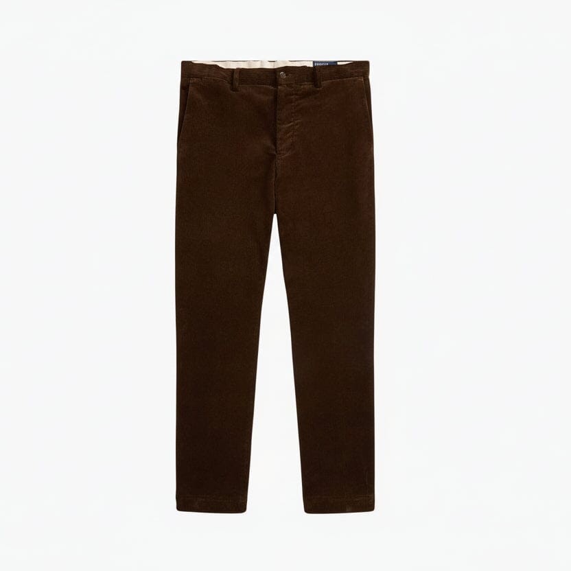 Andover Slim Fit Stretch-Cordhose Edelherr Cooper Brown 28 