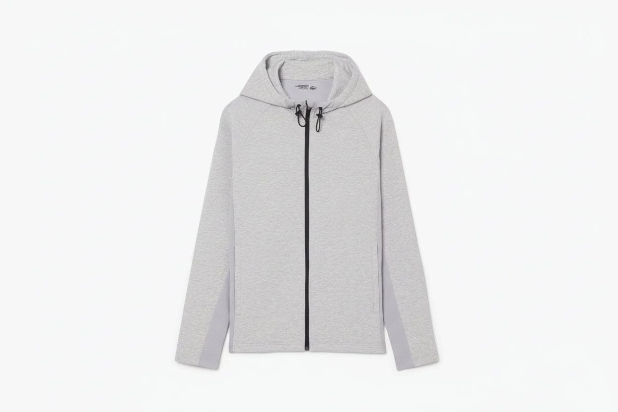 Atmungsaktive Sport-Trainingsjacke Edelherr Grau S 