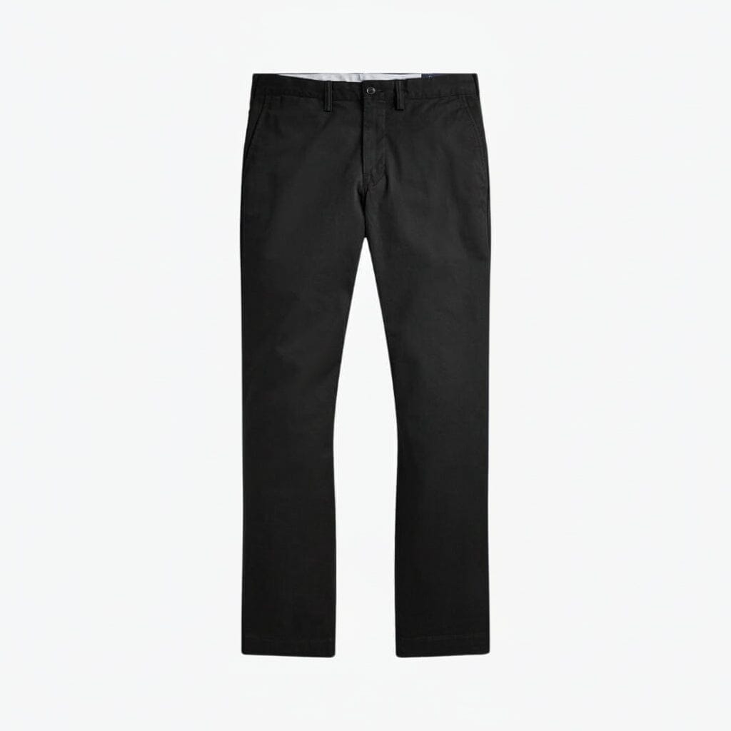 Bedford gewaschene Chino-Hose Edelherr Schwarz 28 