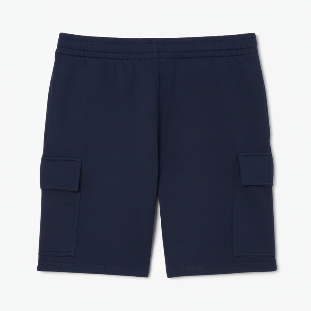 Cargo-Shorts aus Baumwollfleece Edelherr Mitternachtsblau S 