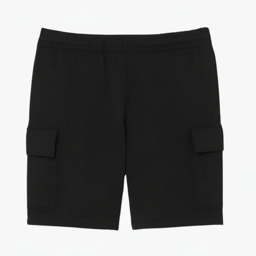 Cargo-Shorts aus Baumwollfleece Edelherr Schwarz S 