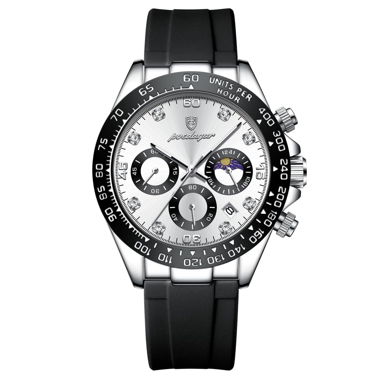 Chronograph Zeit Datum Edelherr 