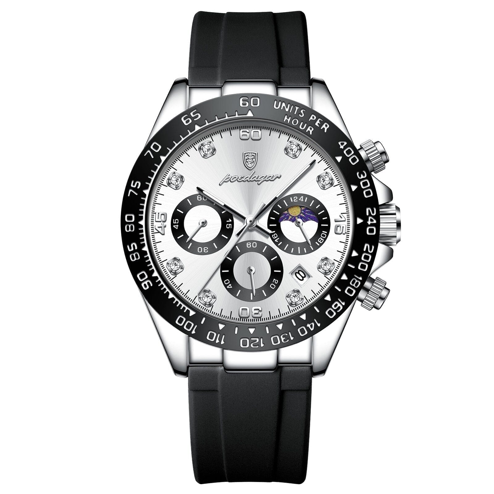 Chronograph Zeit Datum Edelherr 