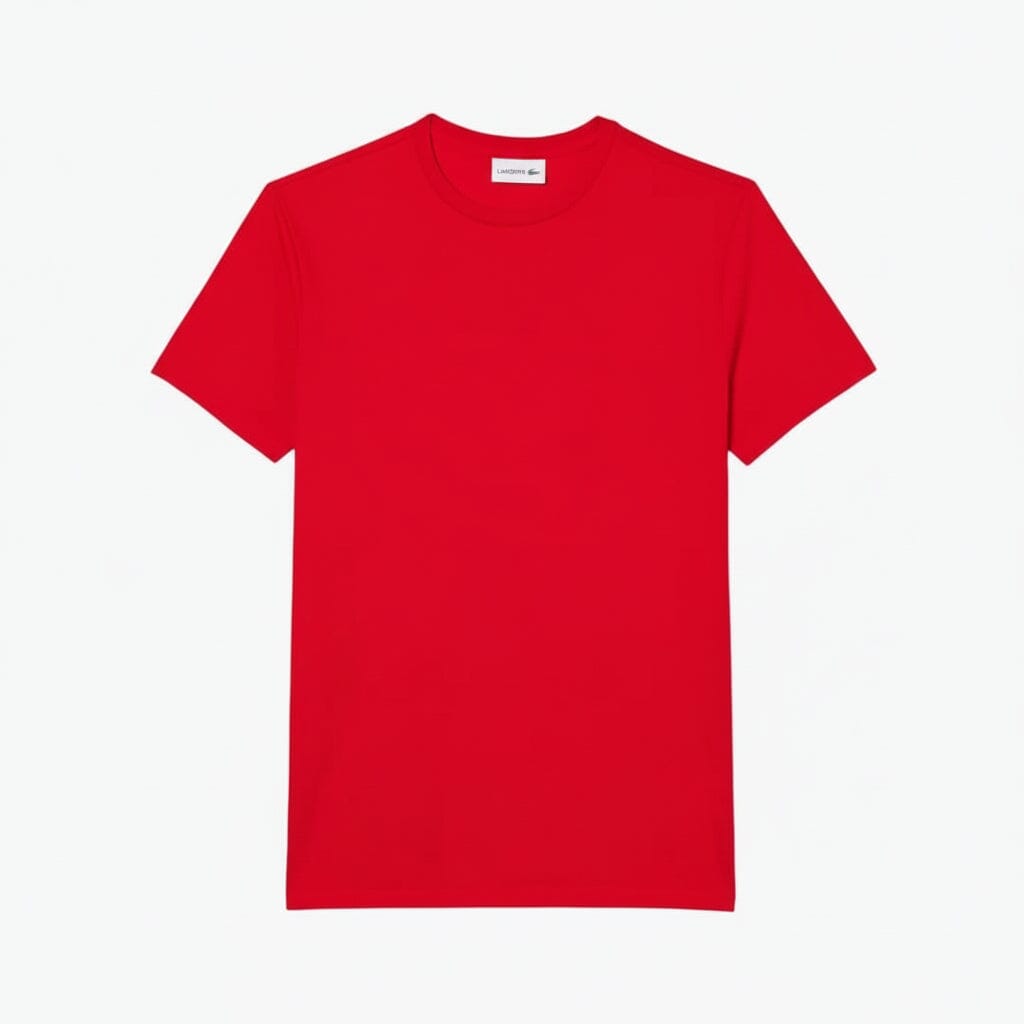 Cotton Pima T-Shirt Edelherr Rouge S 