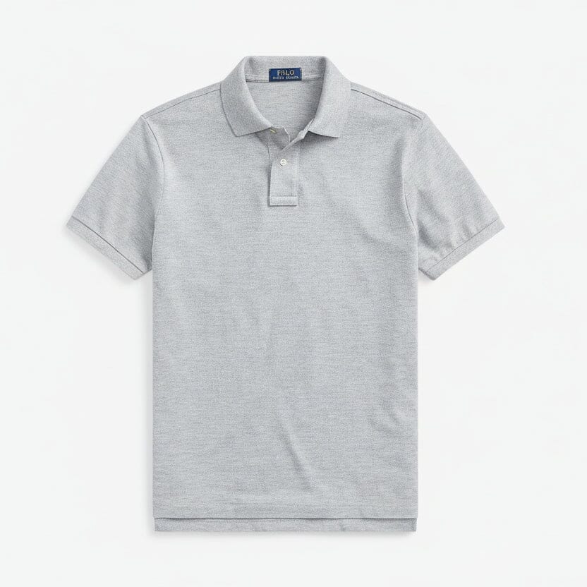 Das ikonische Mesh-Poloshirt Edelherr Heather/Navy S 