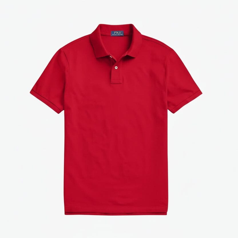 Das ikonische Mesh-Poloshirt Edelherr Rot S 