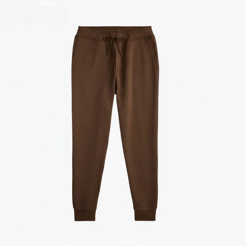Doppelstrick-Jogginghose Edelherr Branch Brown 28 