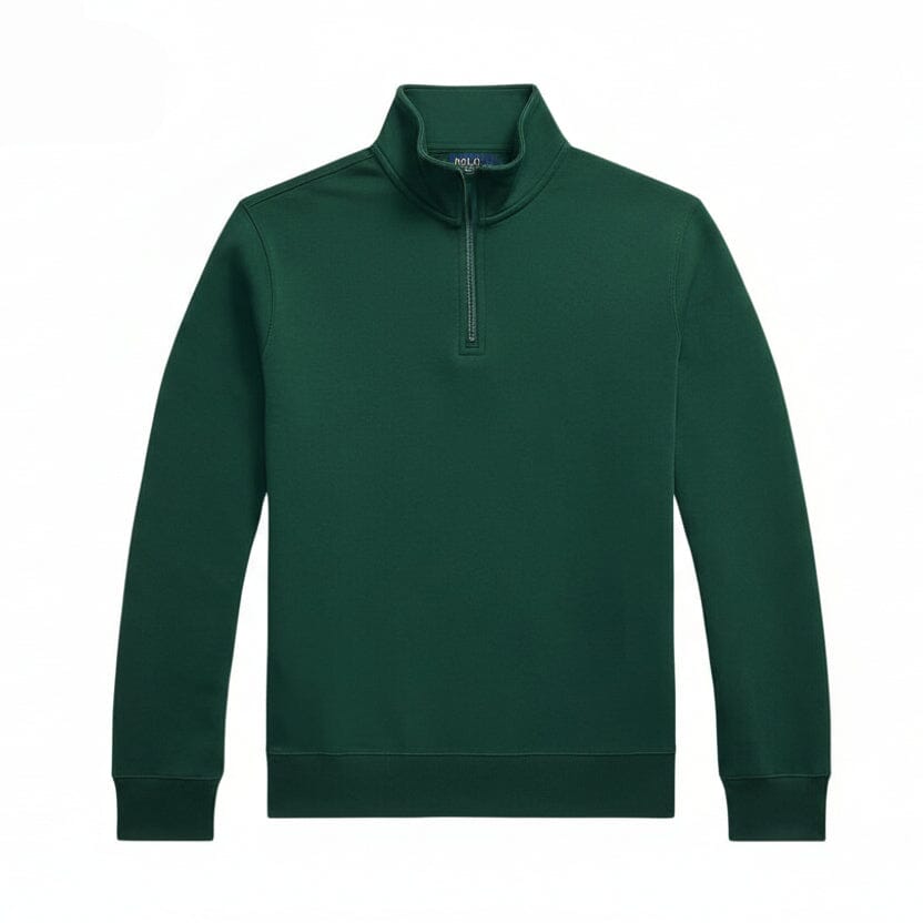 Doppelstrick-Rollkragenpullover Edelherr Kiefergrün S 