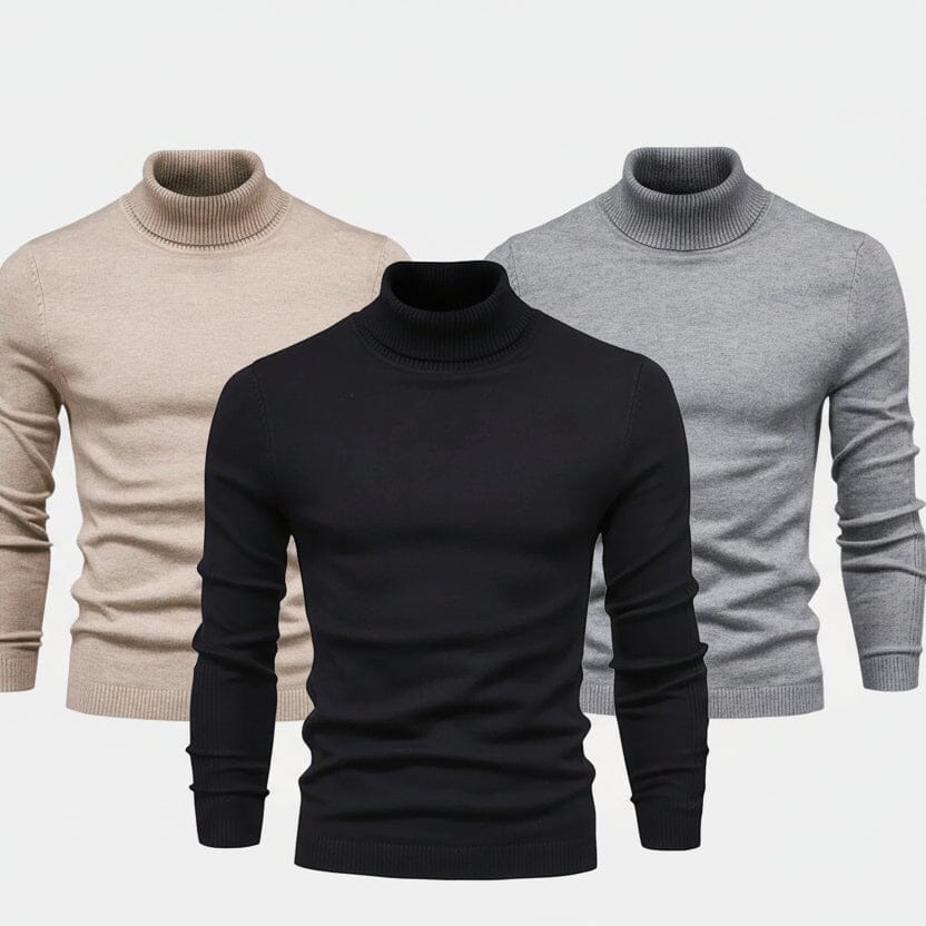 Double Elegance Rollkragenpullover – 1 kaufen, 1 gratis dazu Edelherr 