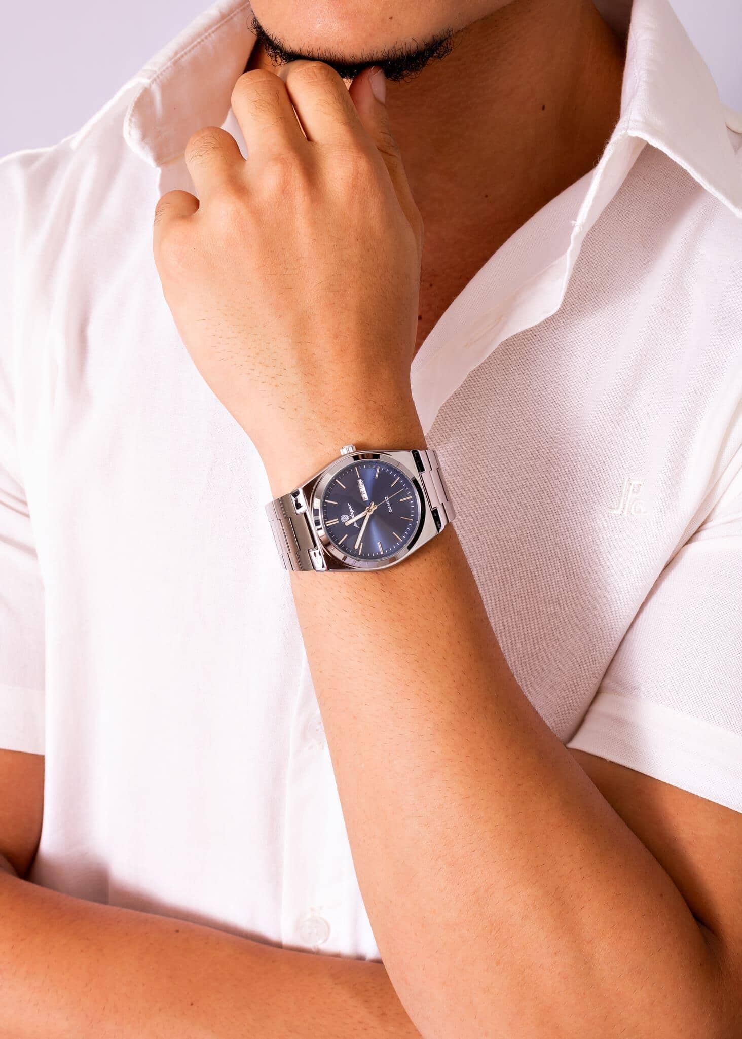 Essenza 40mm Uhr - Wasserdicht | Edelstahl Edelherr 