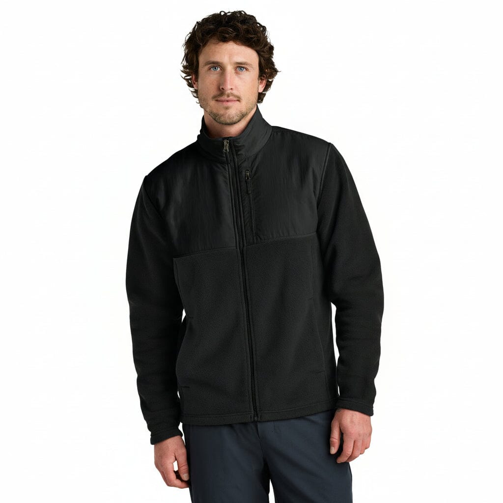 Highest Peak Fleecejacke mit durchgehendem Reißverschluss Edelherr Schwarz S 