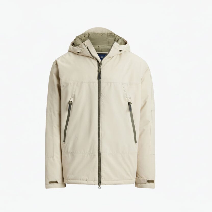 Isolierte Kapuzenjacke Edelherr Sand S 