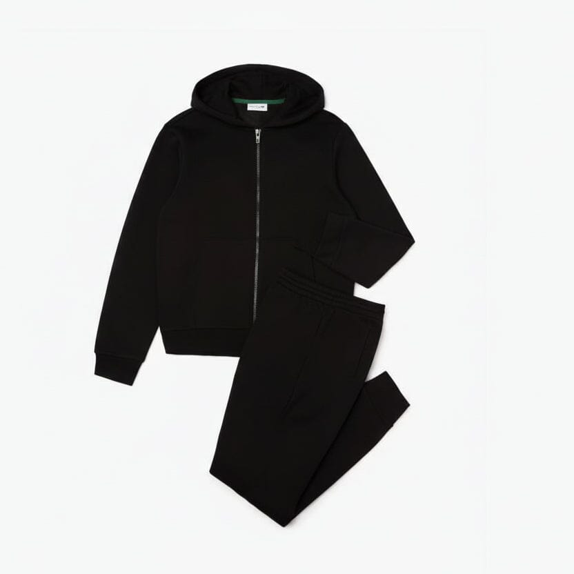 Kapuzen-Trainingsanzug Edelherr Schwarz S 