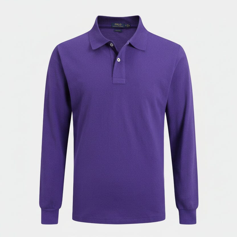 Langes Slim-Fit-Hemd Edelherr Lila S 