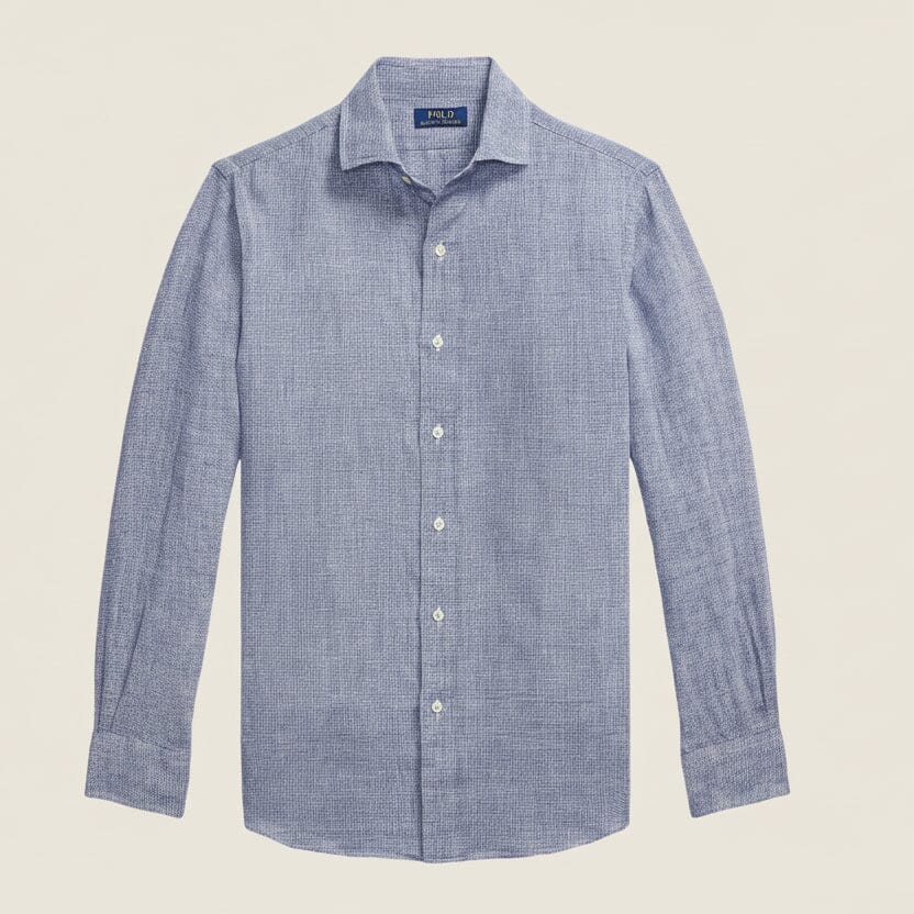 Leinenhemd, maßgeschneiderte Passform Edelherr Royal White S 