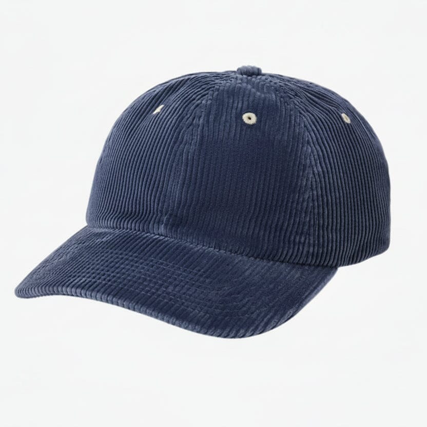 Logo Cord-Baseballkappe Edelherr Boston Navy 