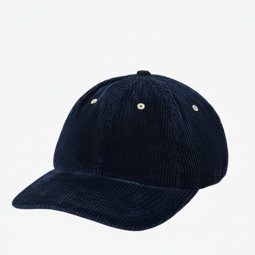 Logo Cord-Baseballkappe Edelherr Hunter Navy 