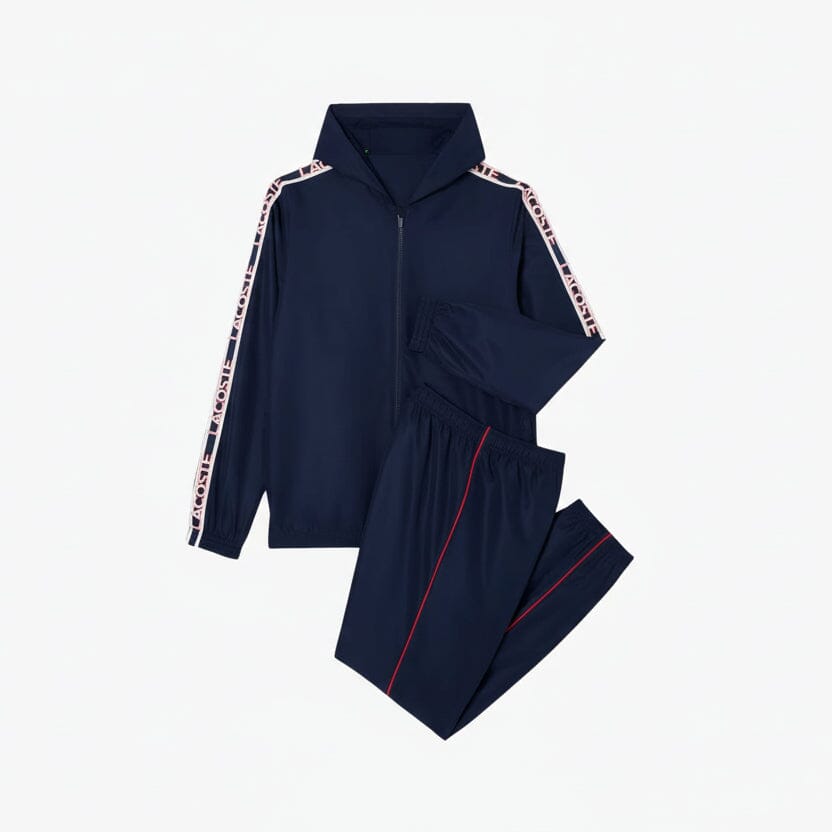 Logo Tennis-Trainingsanzug Edelherr Marineblau S 