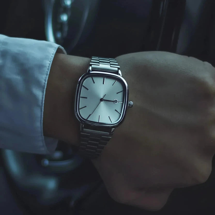 Luxusuhr, 36 mm – Wasserdicht | Edelstahl Edelherr 