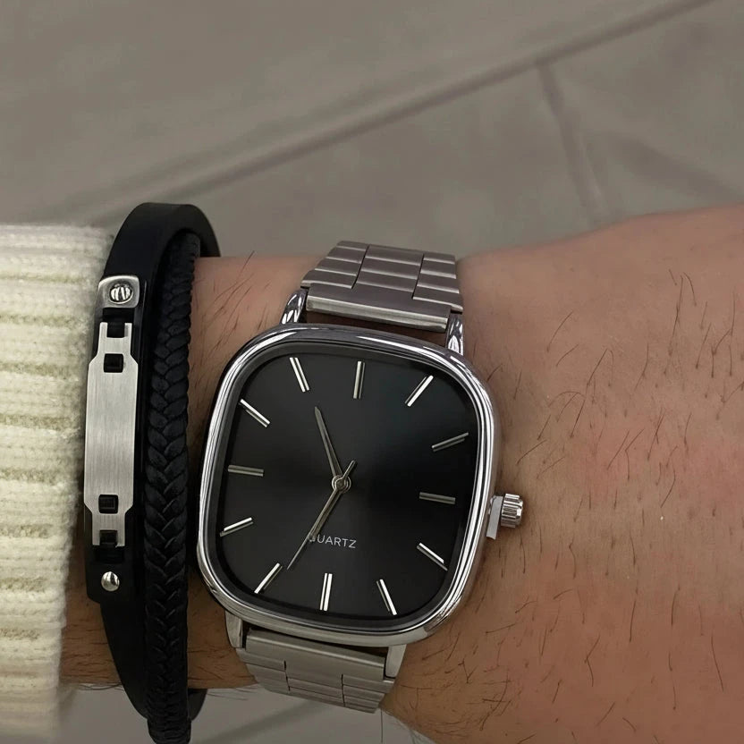 Luxusuhr, 36 mm – Wasserdicht | Edelstahl Edelherr 