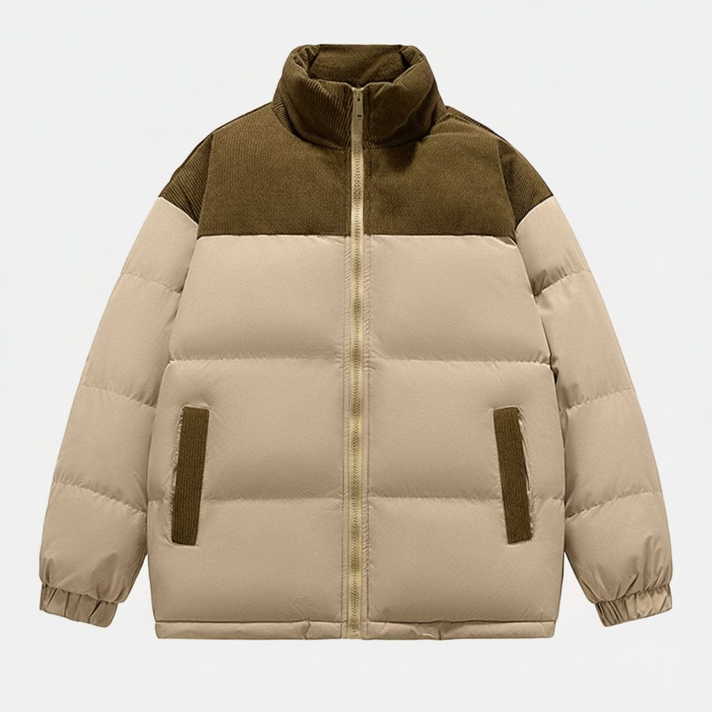 Nuptse Isolierte Daunenjacke Edelherr Beige Panda S 