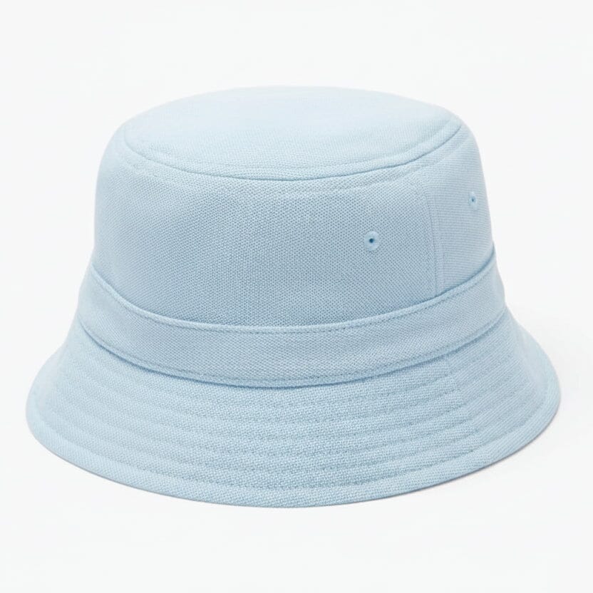 Piqué Bucket Hat Edelherr Hellblau 
