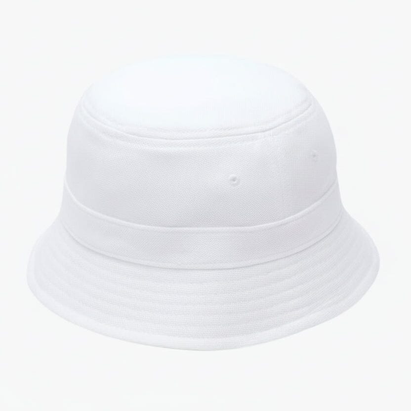 Piqué Bucket Hat Edelherr Weiß 