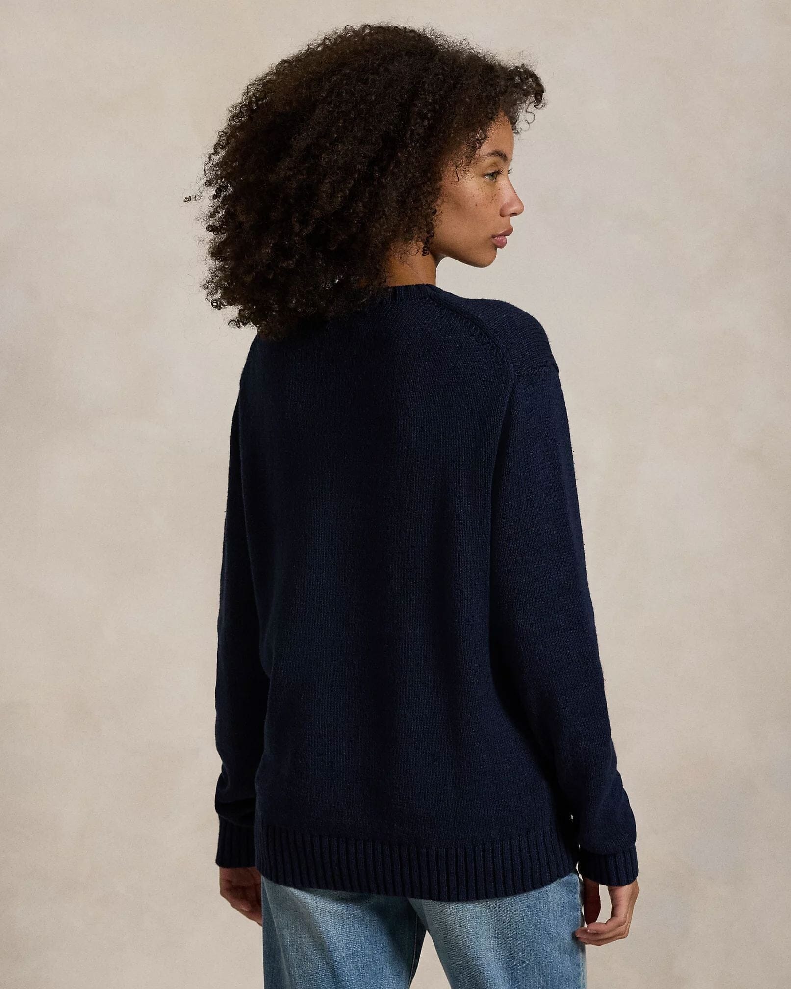 Polo Bear Baumwoll-Leinen-Pullover Edelherr 