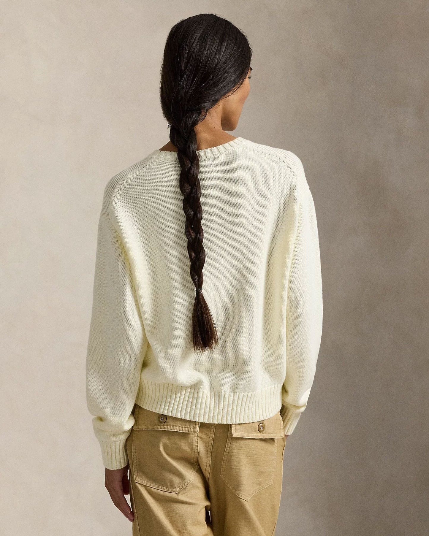 Polo Bear Baumwollpullover mit Rundhalsausschnitt Edelherr 