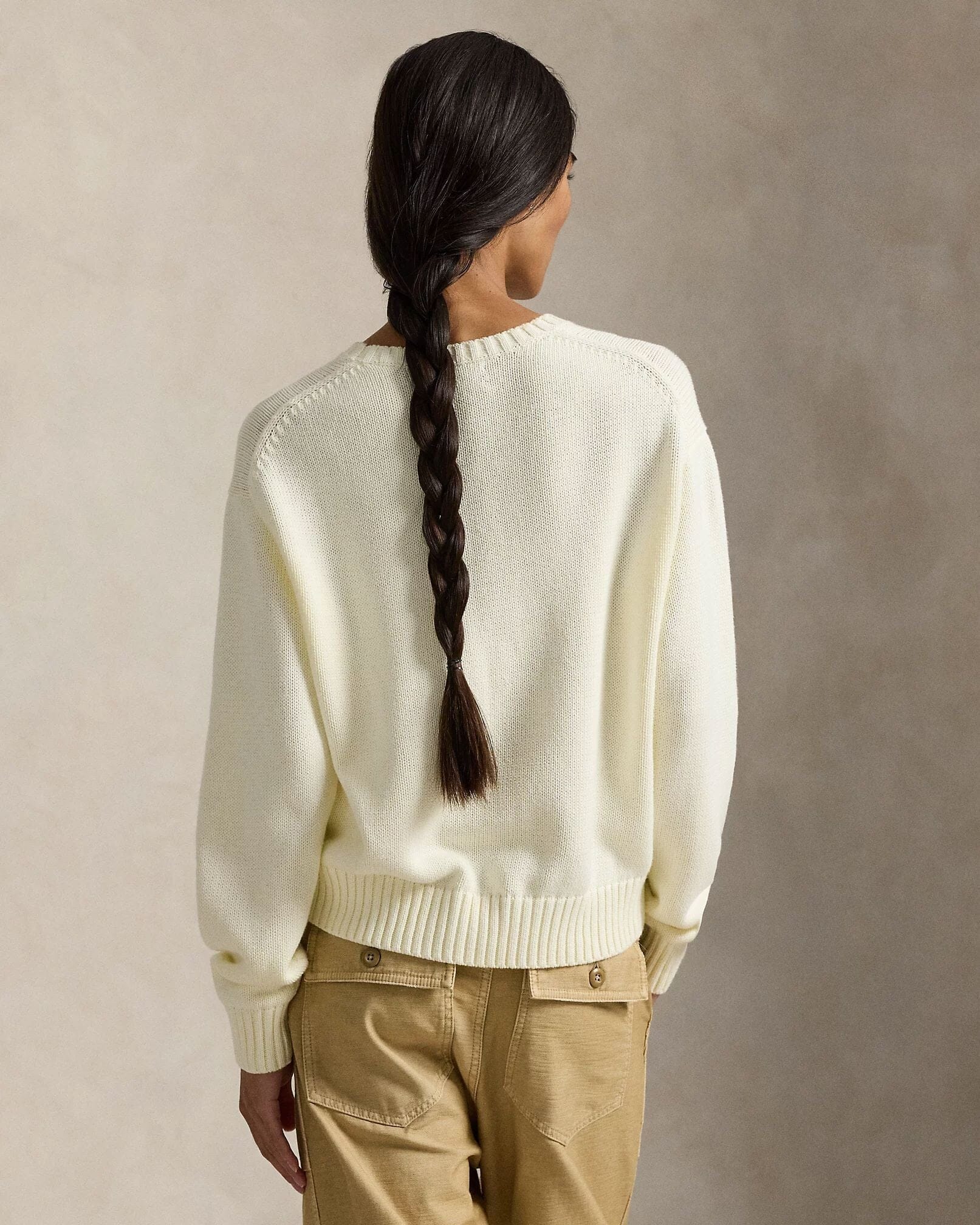 Polo Bear Baumwollpullover mit Rundhalsausschnitt Edelherr 