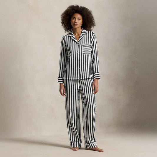 Polo Bear Baumwollsatin-Pyjama-Set Edelherr 