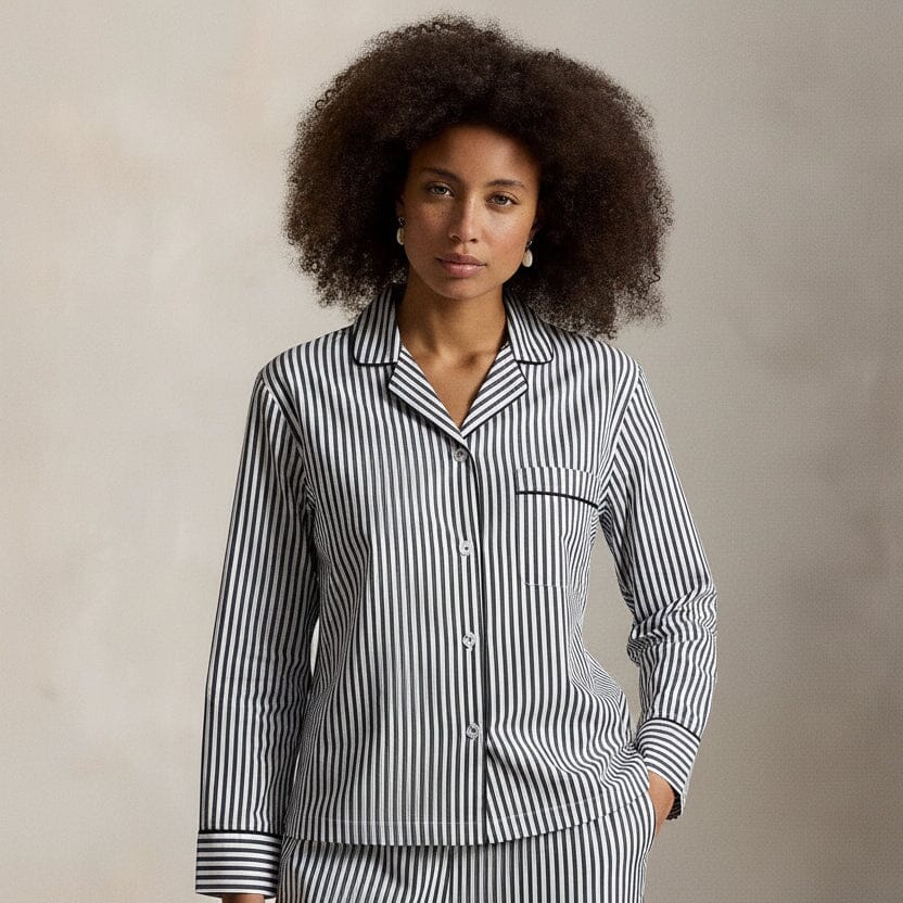 Polo Bear Baumwollsatin-Pyjama-Set Edelherr 