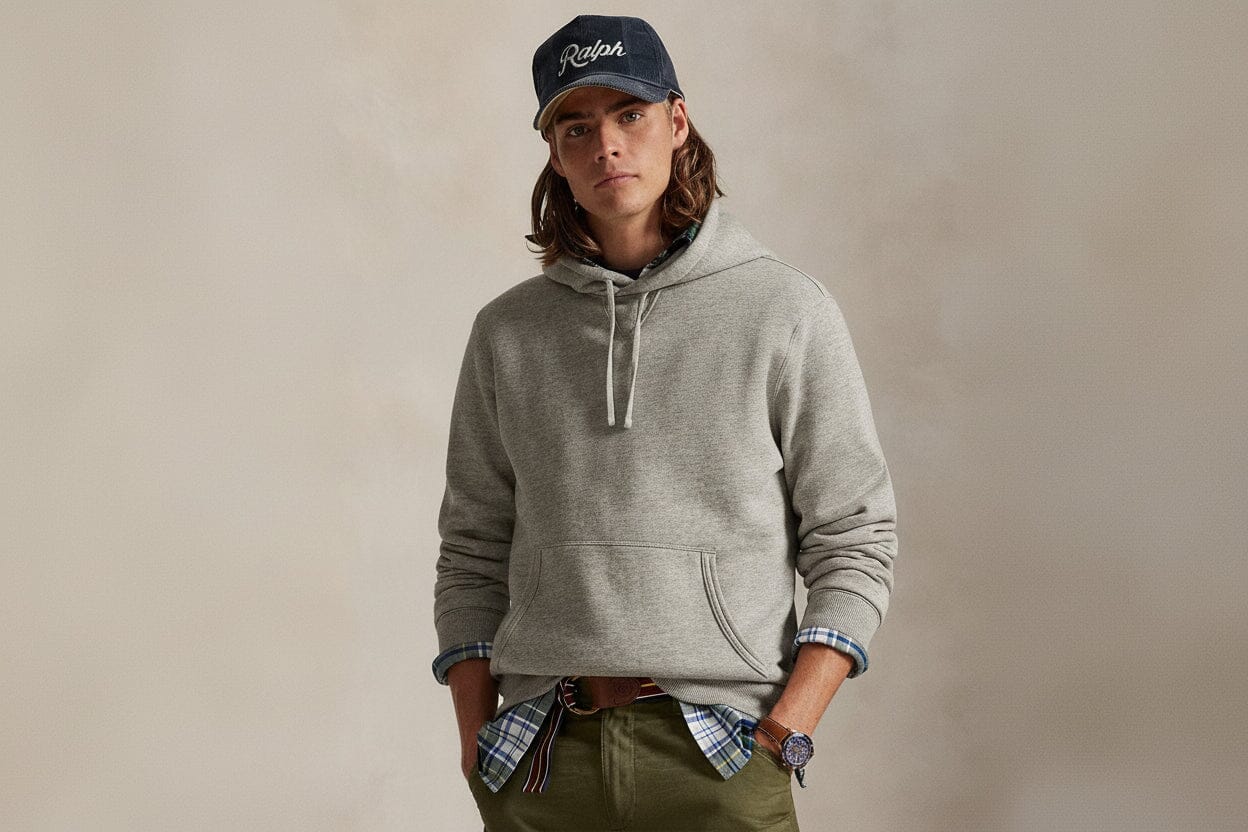 Polo Bear Fleece-Kapuzenpullover Edelherr 