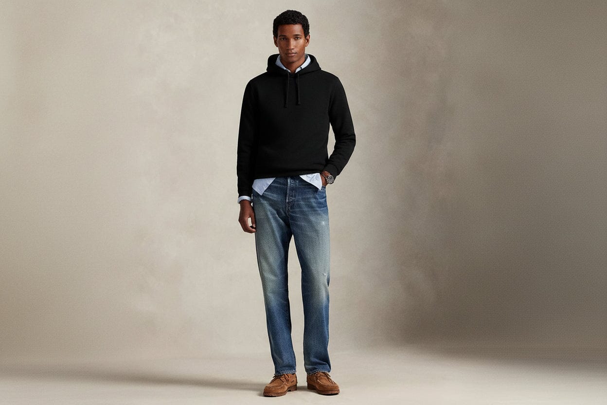 Polo Bear Fleece-Kapuzenpullover Edelherr 