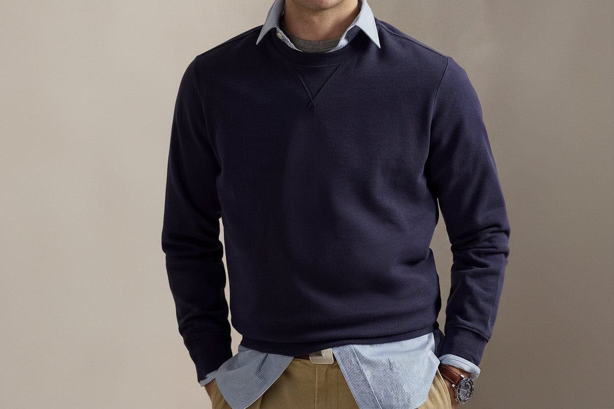 Polo Bear Fleece-Sweatshirt Edelherr 