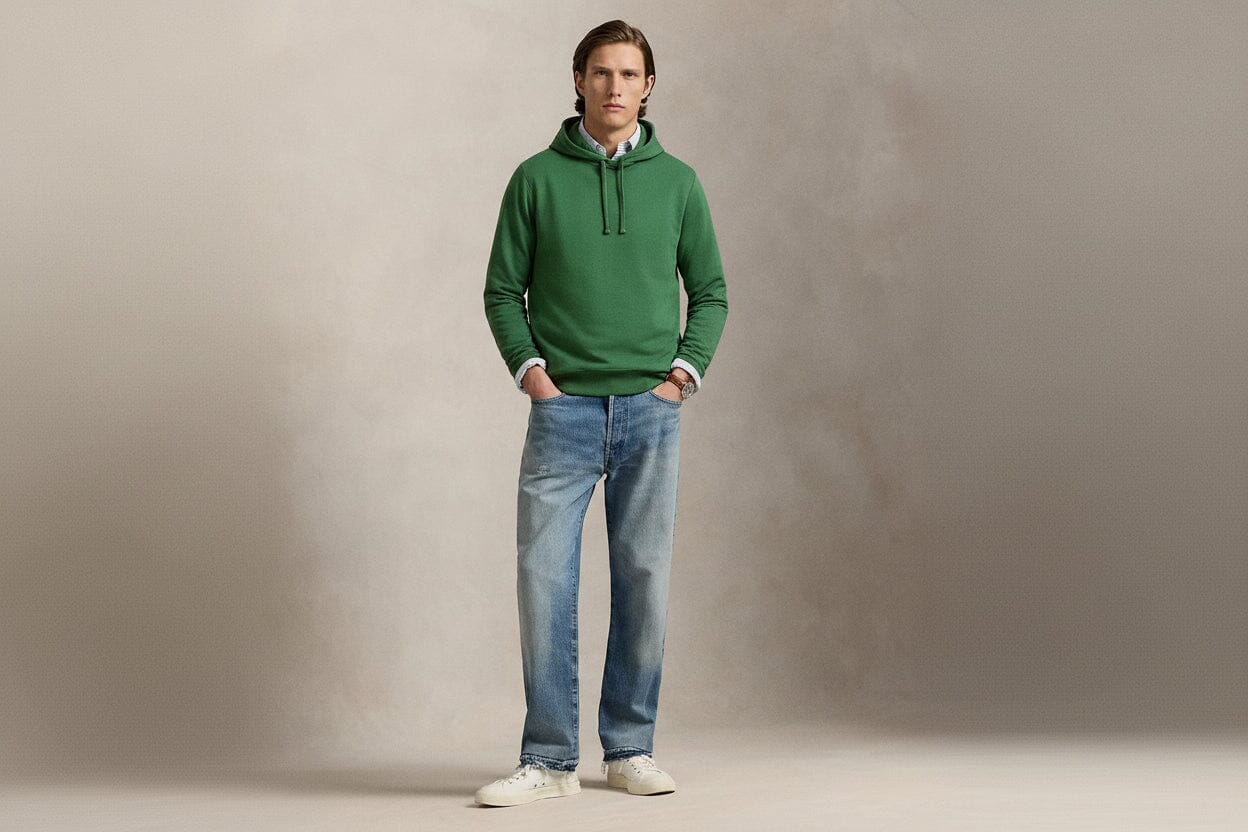 Polo Bear Jersey Kapuzen-T-Shirt Edelherr 