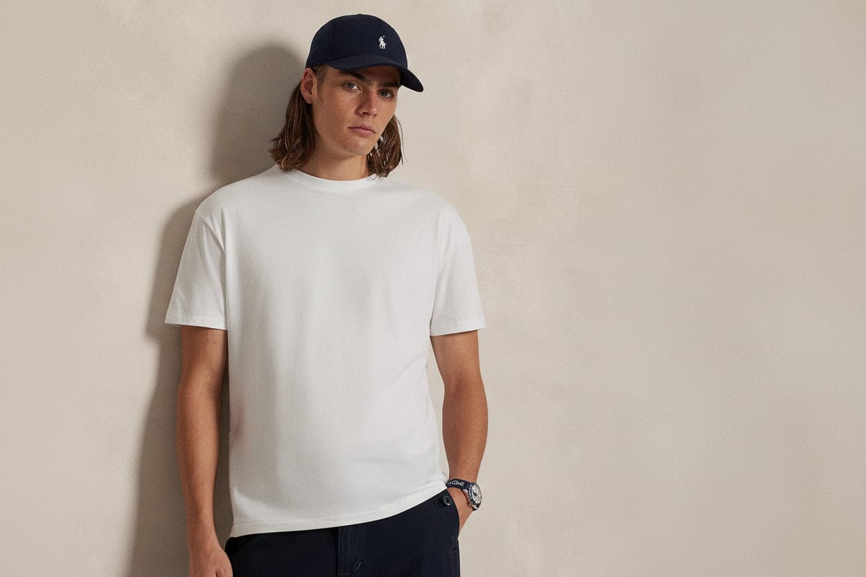 Polo Bear Jersey T-Shirt in klassischer Passform Edelherr 