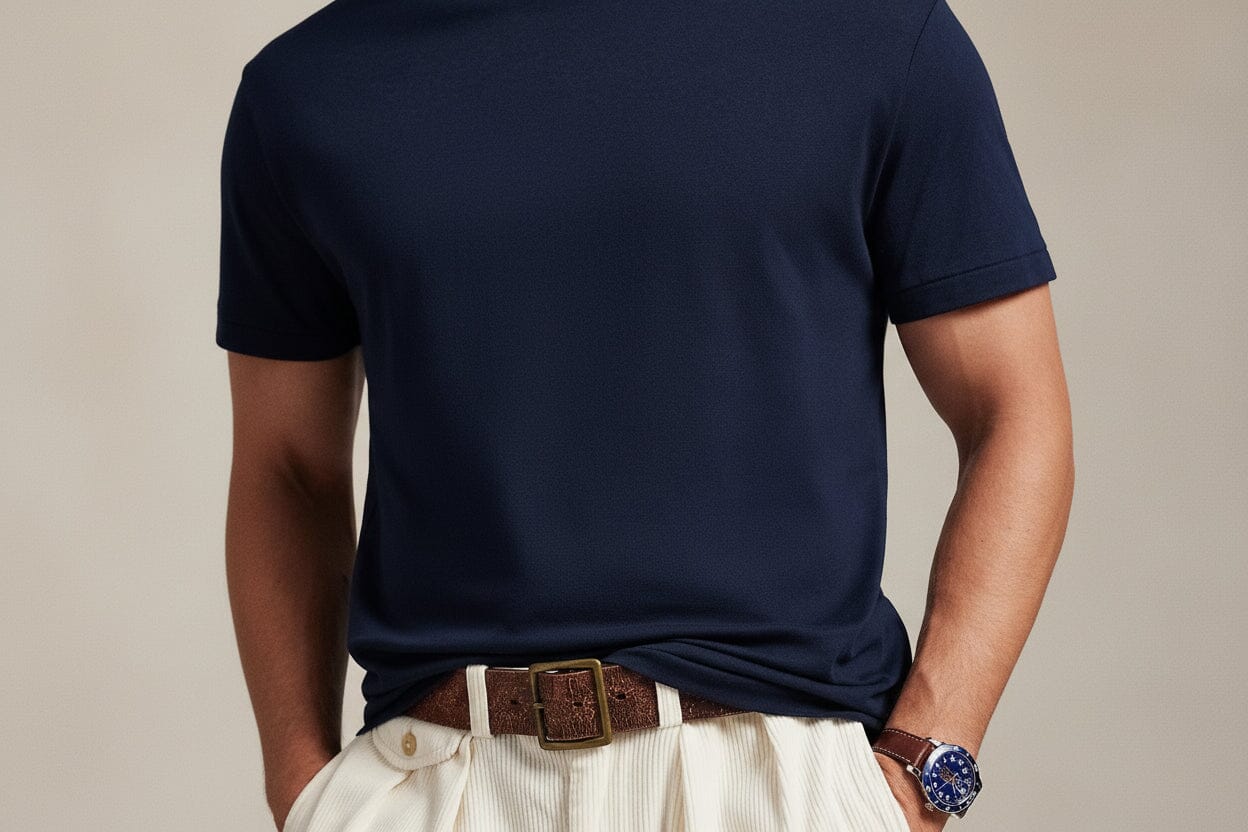 Polo Bear Jersey T-Shirt in klassischer Passform Edelherr 