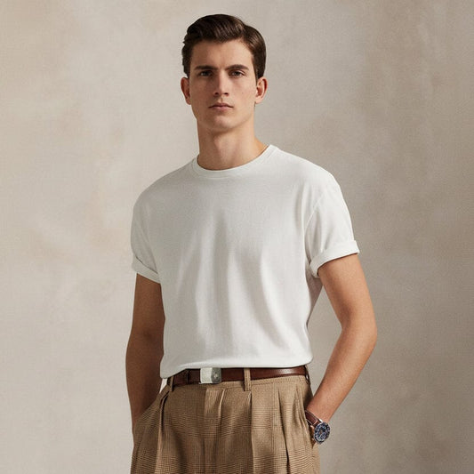 Polo Bear Jersey T-Shirt in klassischer Passform Edelherr 