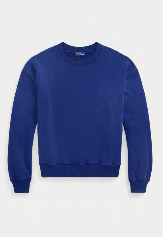 Polo Bear Leichtes Fleece-Shirt mit Rundhalsausschnitt Edelherr 