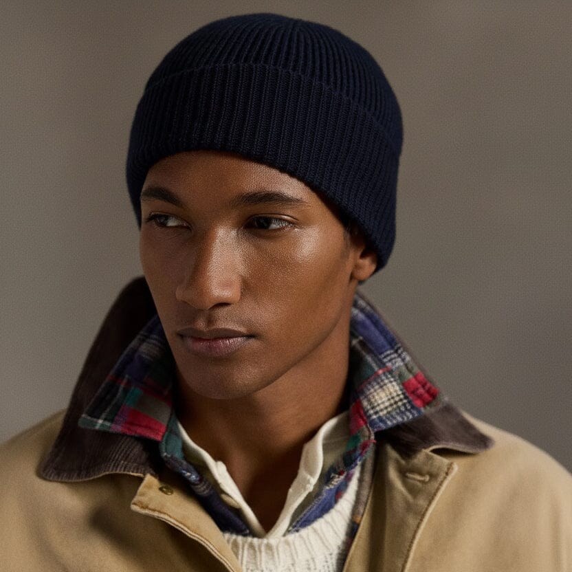 Polo Bear Rippstrick-Mütze Edelherr 