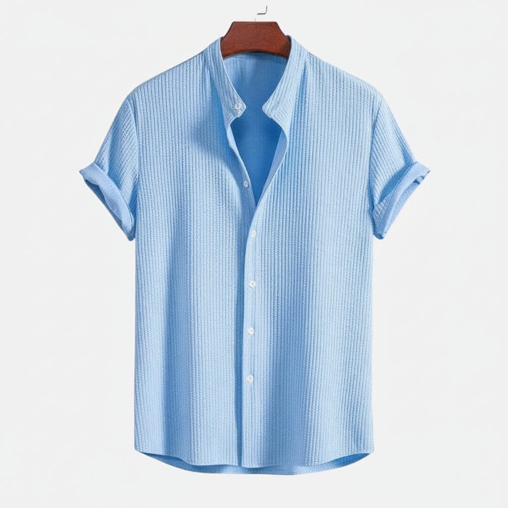 Polo Hampton Kragenhemd Edelherr Hellblau S 