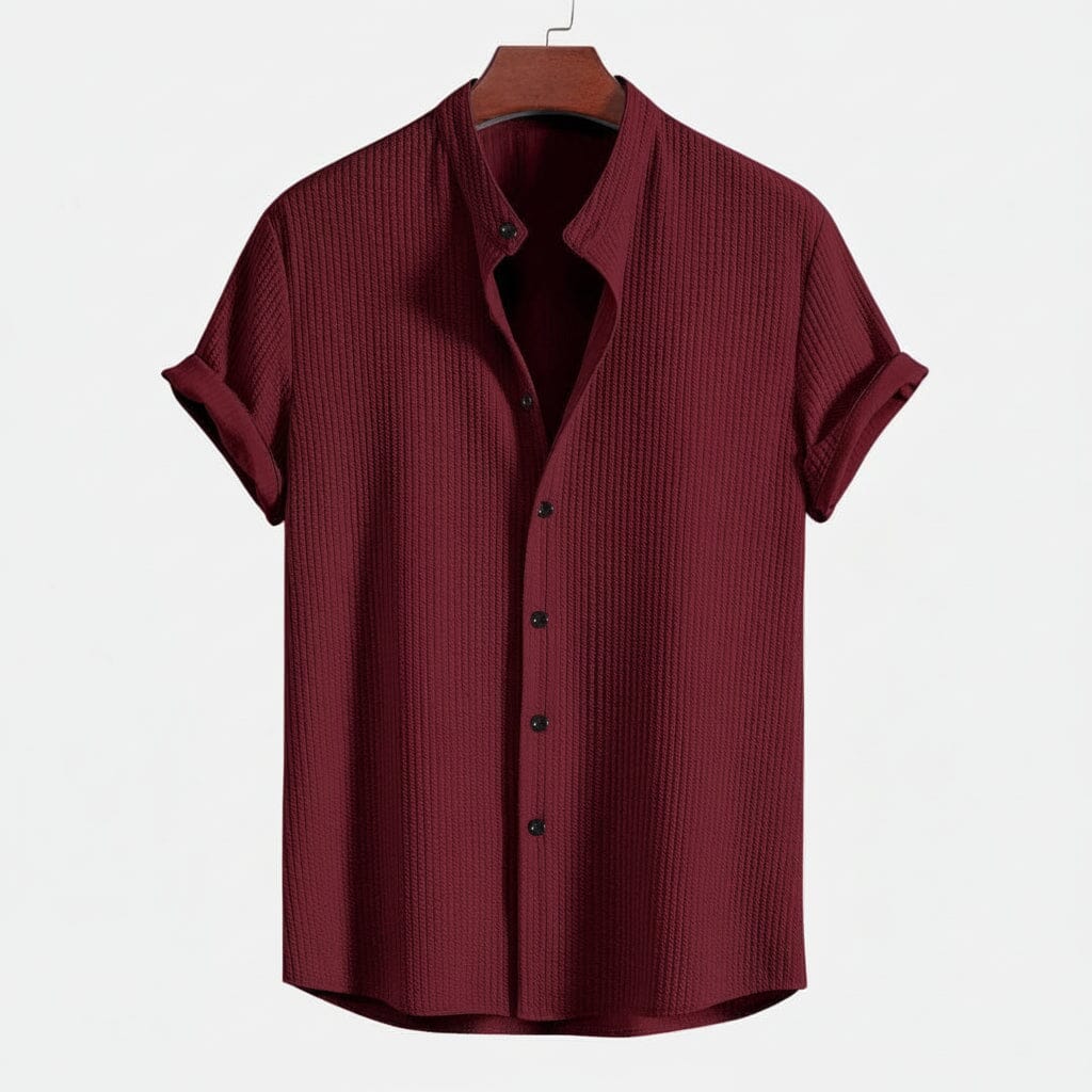 Polo Hampton Kragenhemd Edelherr Rot S 