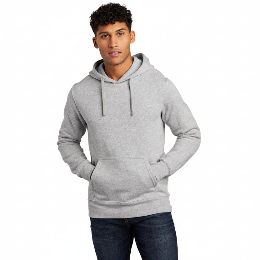 Pullover-Hoodie mit Brustlogo Edelherr The North Face Hellgrau meliert S 