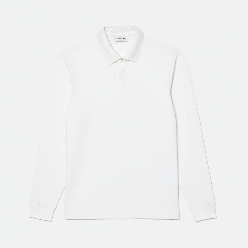 Regular Fit Paris Stretch-Piqué-Poloshirt Edelherr Weiß S 