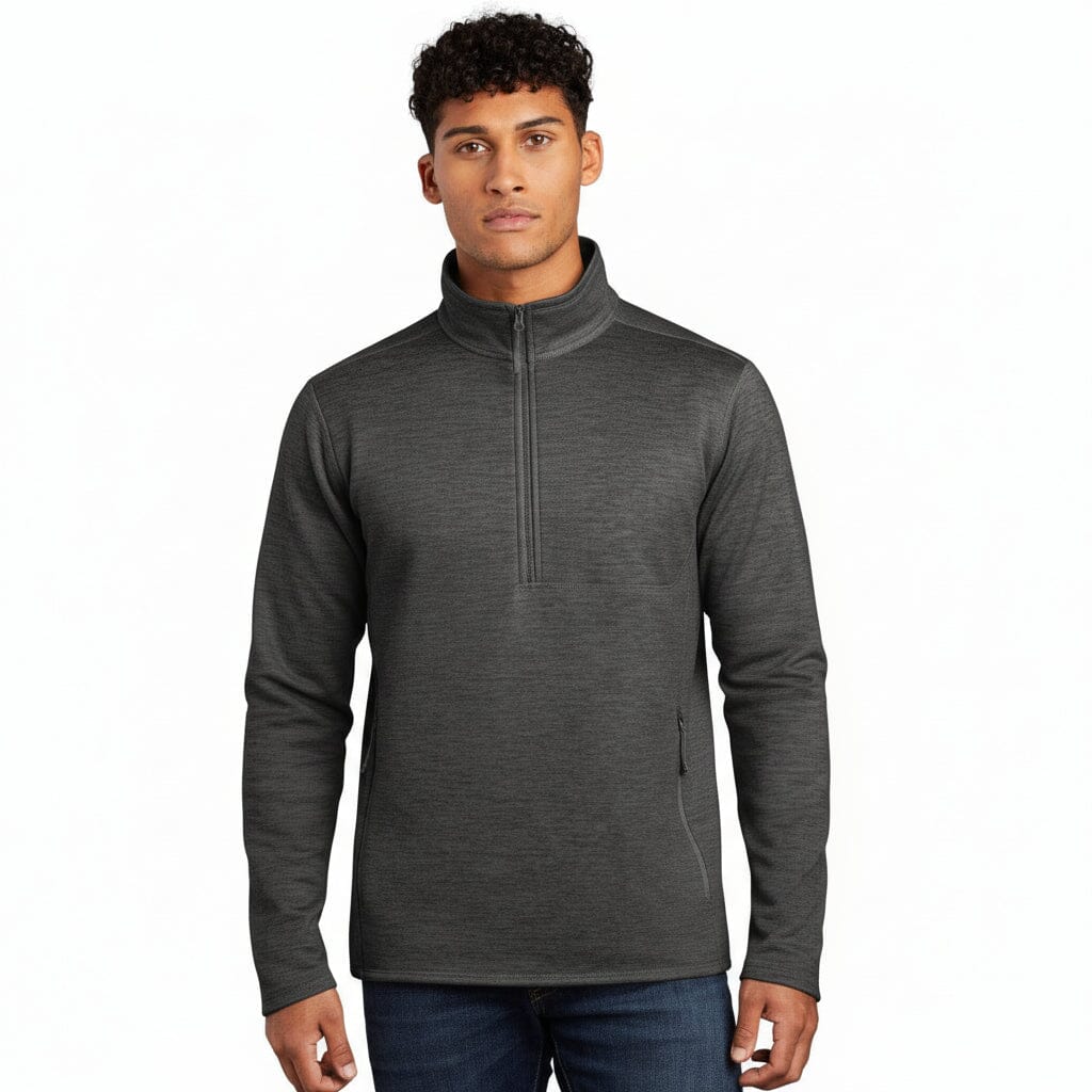 Skyline 1/2-Zip Fleece Edelherr Dunkelgrau meliert S 