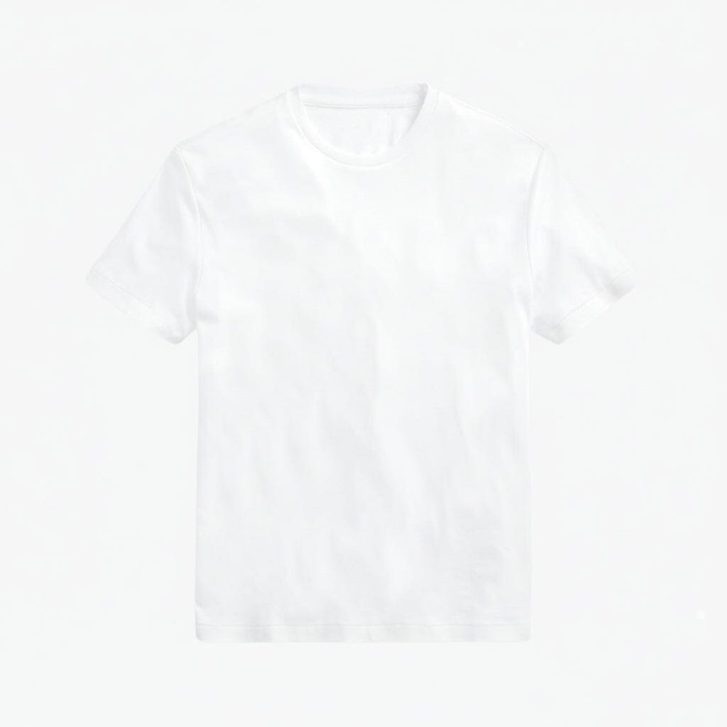 Soft Cotton Rundhals-T-Shirt Edelherr Weiß S 